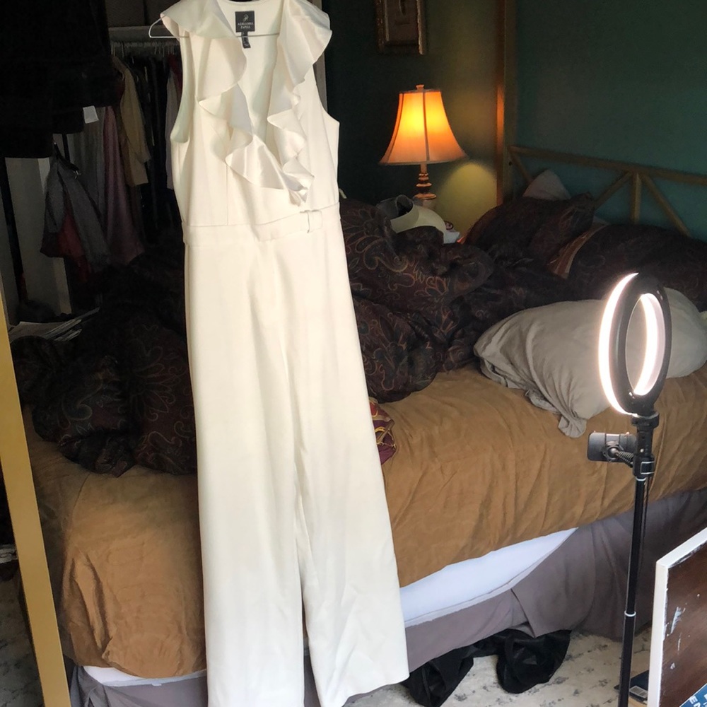 White jumpsuit